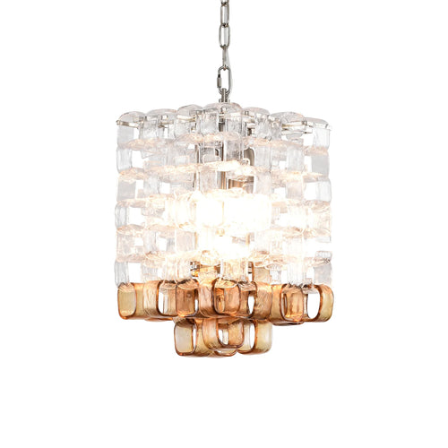 Ice Cube Glass Murano Chandelier - Nuvé
