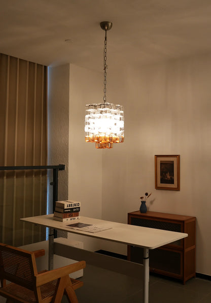 Ice Cube Glass Murano Chandelier - Nuvé