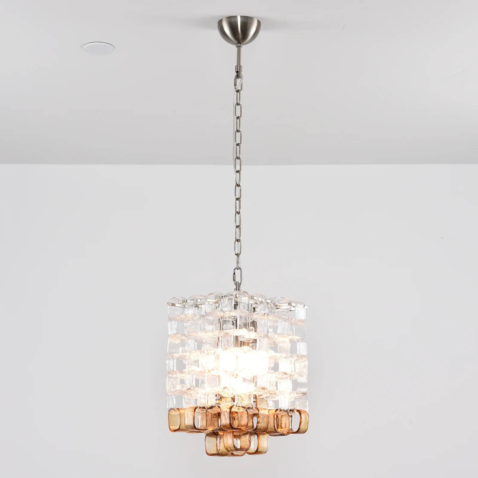 Ice Cube Glass Murano Chandelier - Nuvé