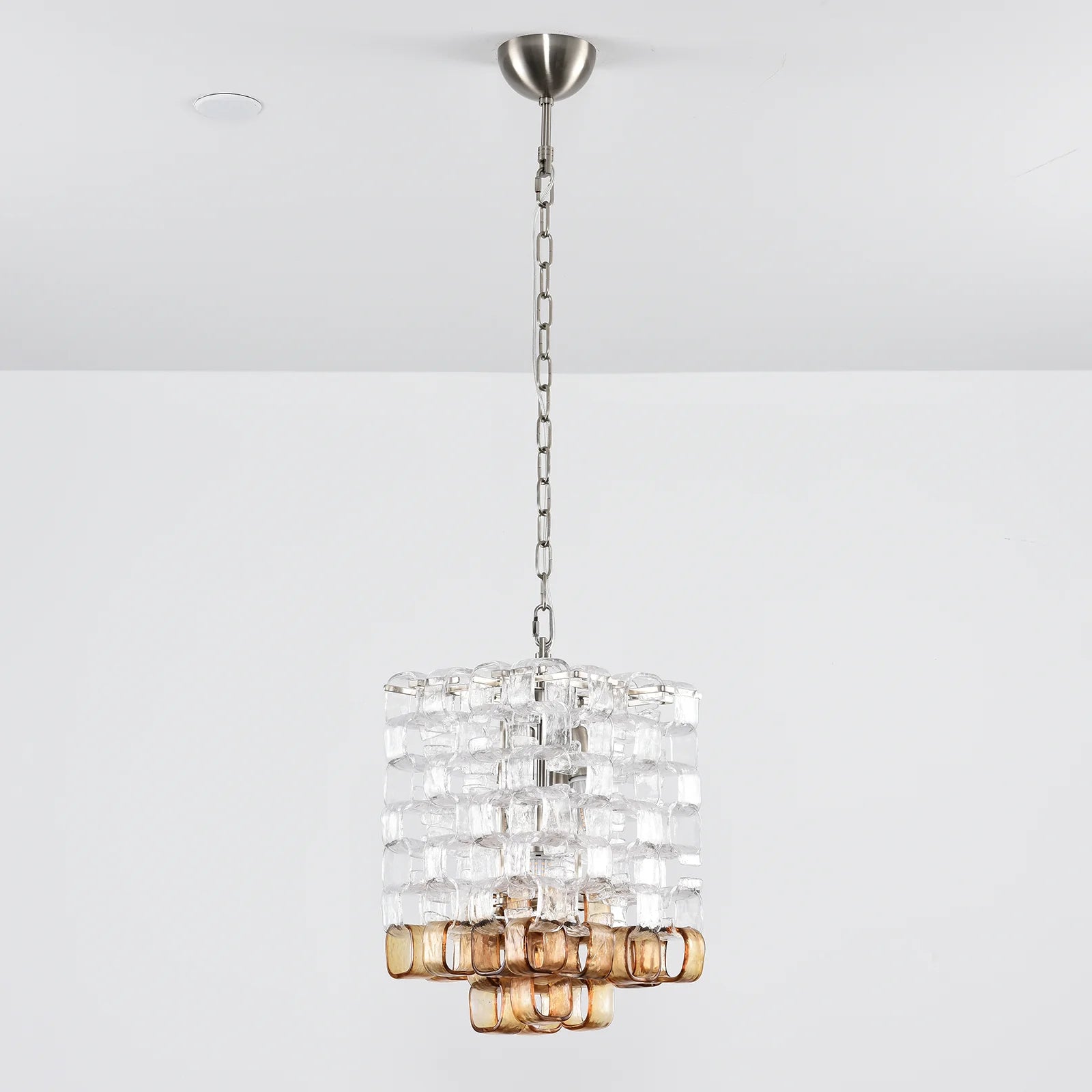Ice Cube Glass Murano Chandelier - Nuvé