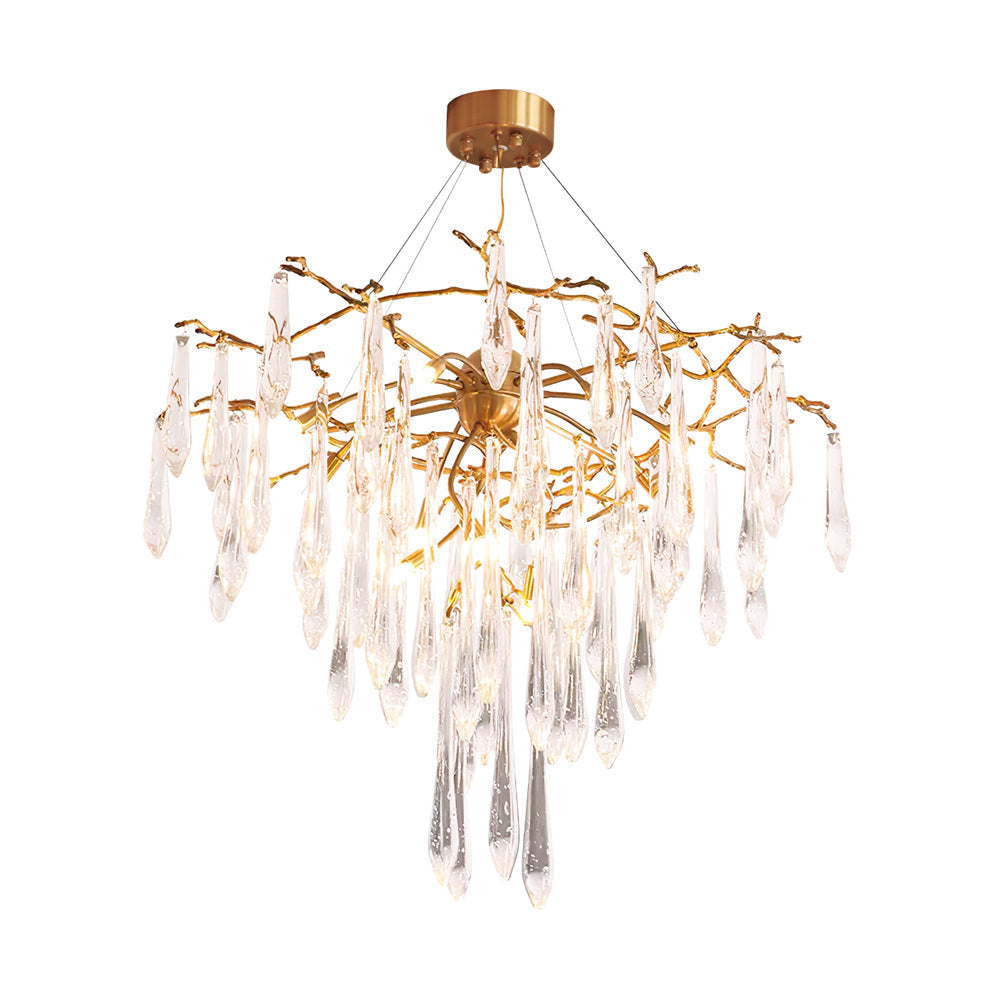 Icicle Crystal Chandelier - Nuvé