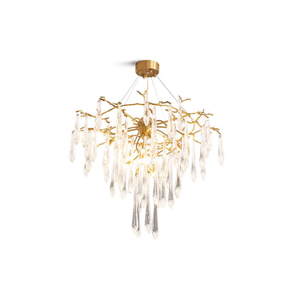 Icicle Crystal Chandelier - Nuvé