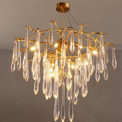 Icicle Crystal Chandelier - Nuvé