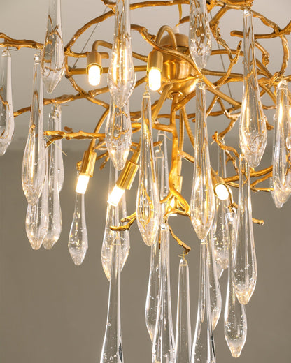 Icicle Crystal Chandelier - Nuvé