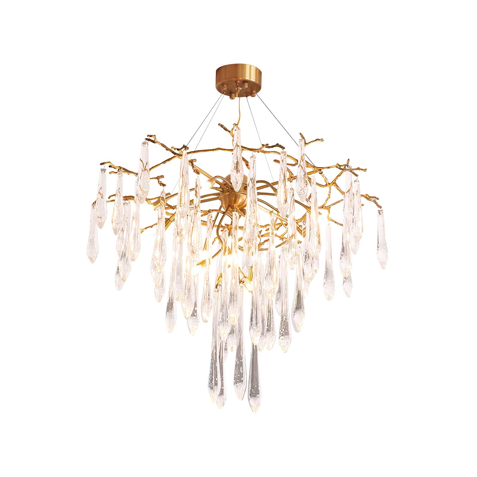 Icicle Crystal Chandelier - Nuvé