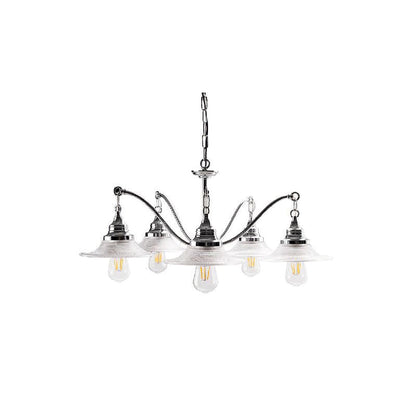 Farmhouse Glass Chandelier - Nuvé