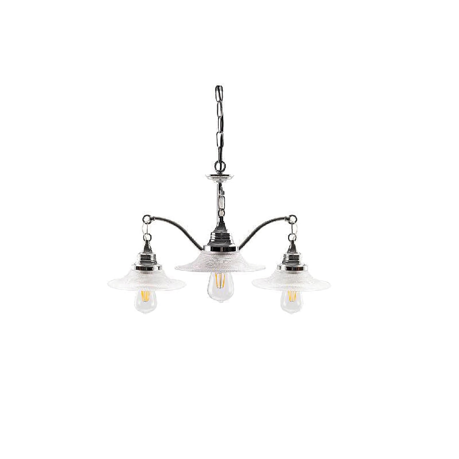 Farmhouse Glass Chandelier - Nuvé