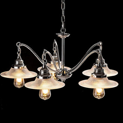 Farmhouse Glass Chandelier - Nuvé