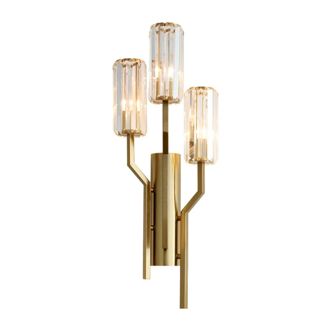 Irlin Trio Crystal Wall Lamp - Nuvé