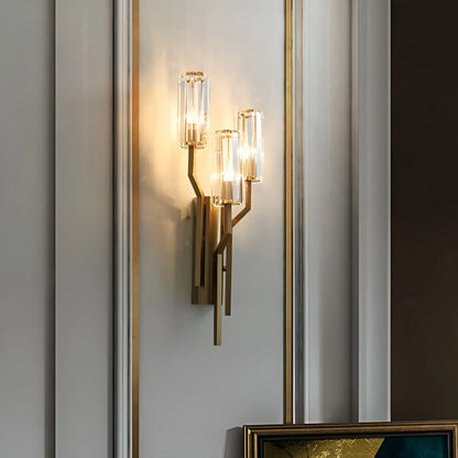 Irlin Trio Crystal Wall Lamp - Nuvé