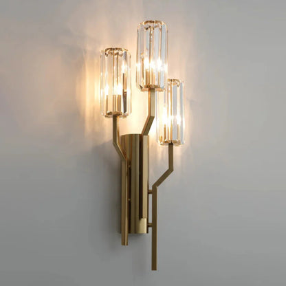 Irlin Trio Crystal Wall Lamp - Nuvé