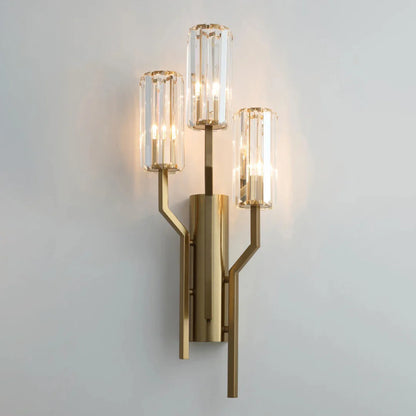 Irlin Trio Crystal Wall Lamp - Nuvé