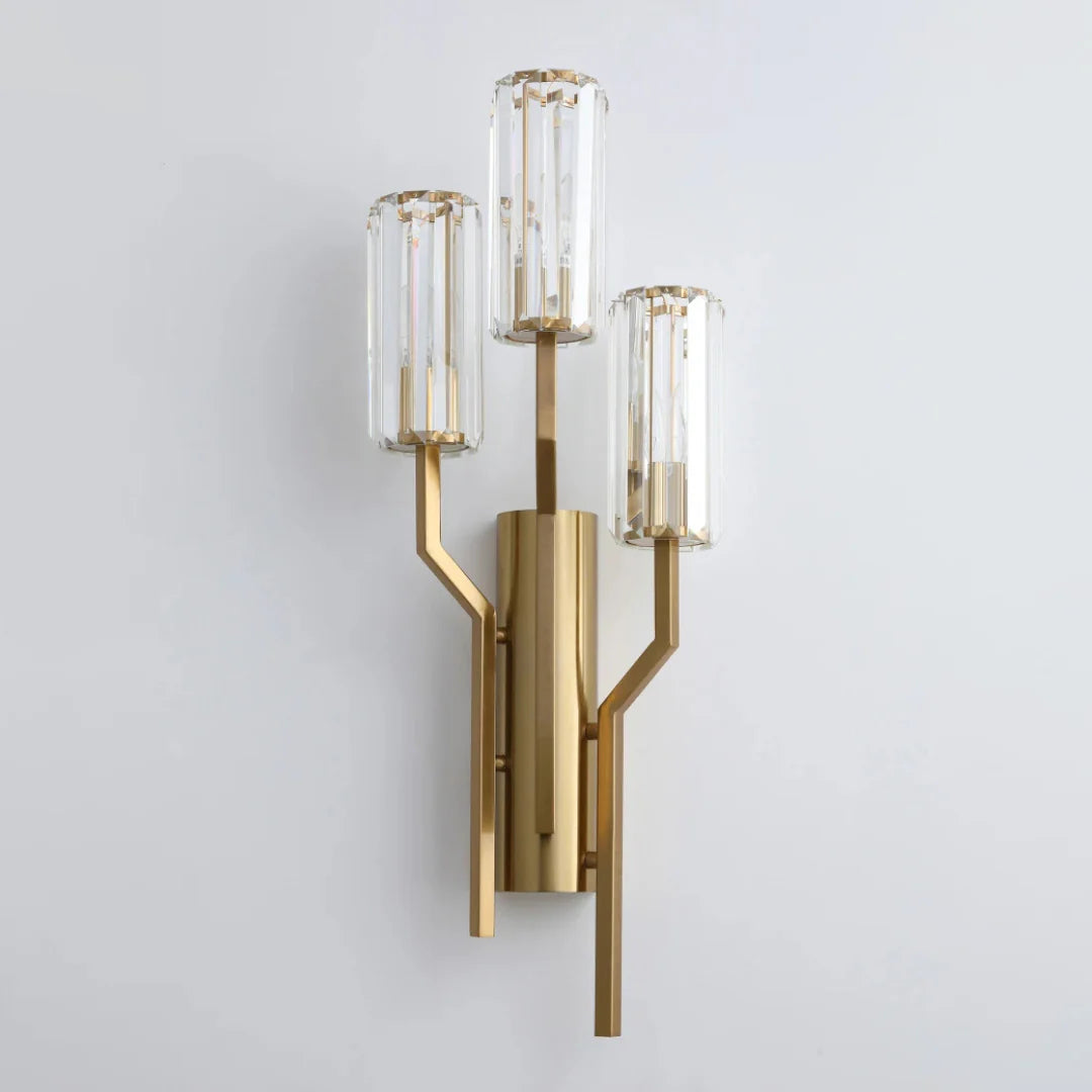 Irlin Trio Crystal Wall Lamp - Nuvé