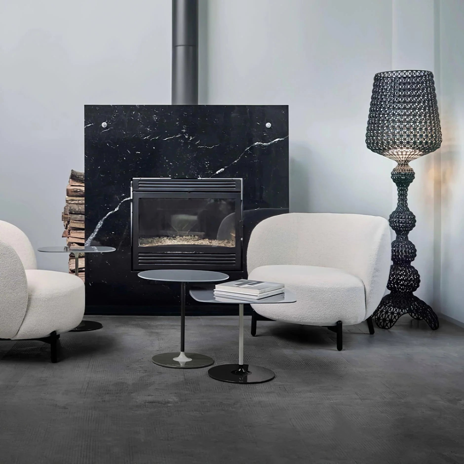 Simple Kabuki Acrylic Floor Lamp - Nuvé