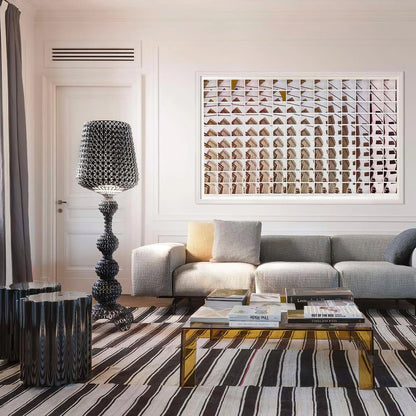 Simple Kabuki Acrylic Floor Lamp - Nuvé