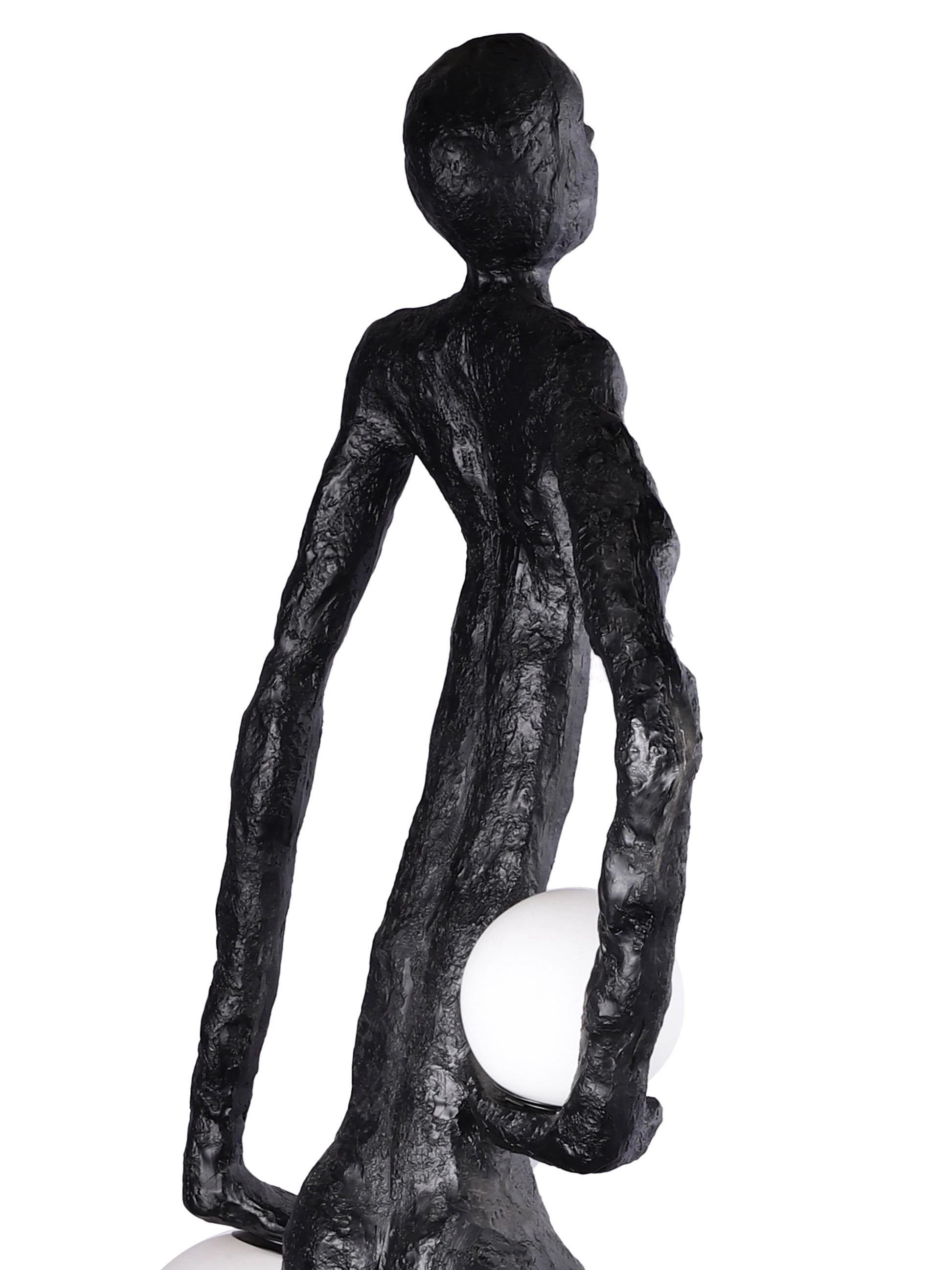 Kicking Ball Sculpture Character Floor Lamp - Nuvé