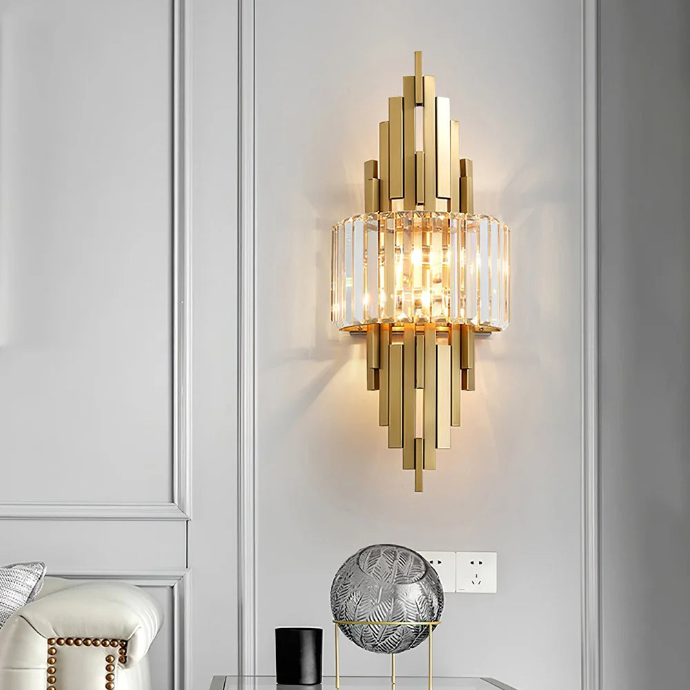 Kubica Crystal Modern Wall Lamp - Nuvé