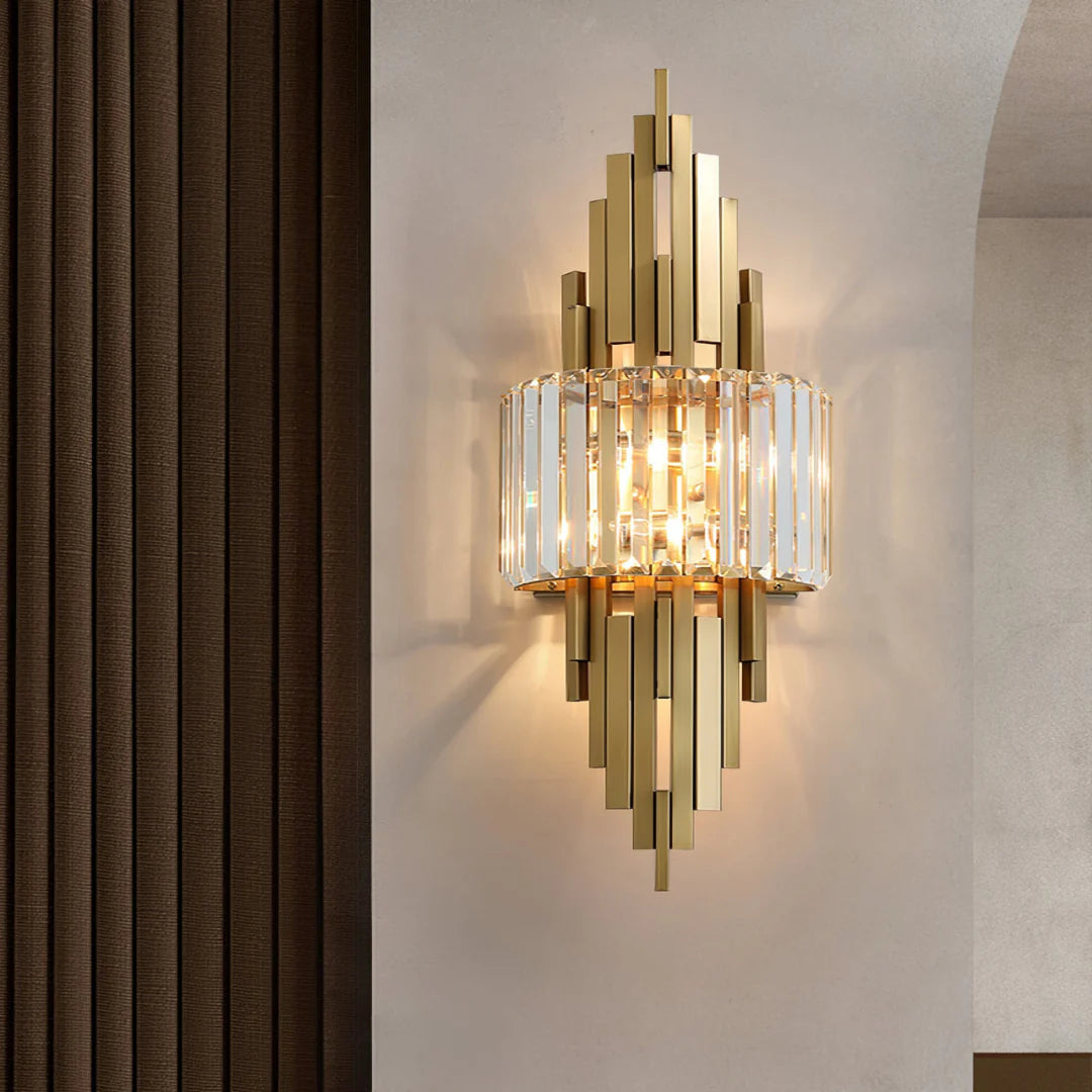 Kubica Crystal Modern Wall Lamp - Nuvé