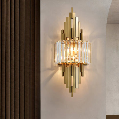 Kubica Crystal Modern Wall Lamp - Nuvé