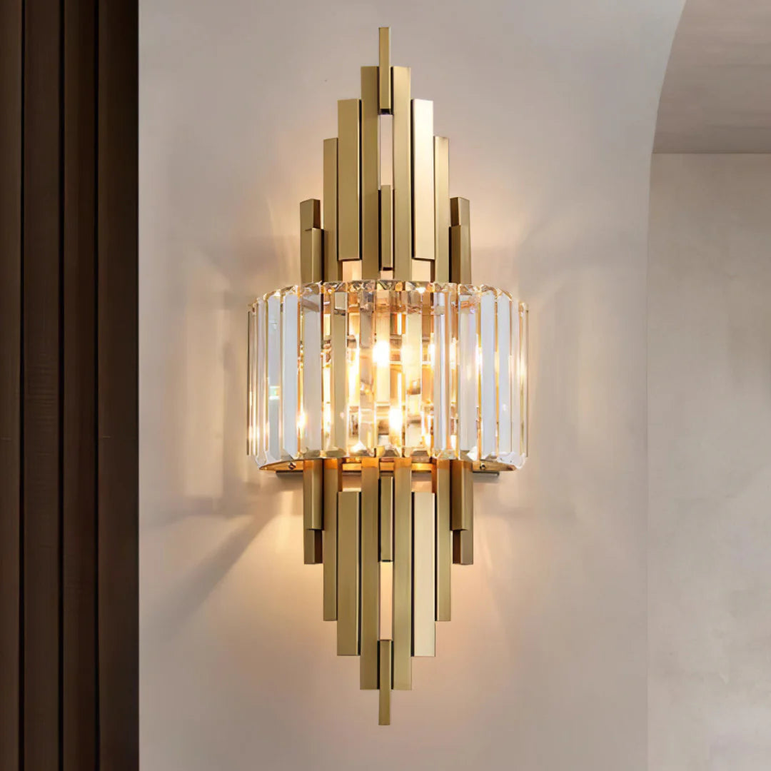 Kubica Crystal Modern Wall Lamp - Nuvé