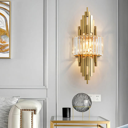 Kubica Crystal Modern Wall Lamp - Nuvé