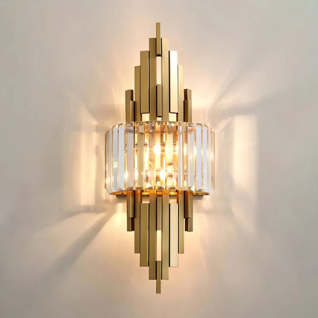 Kubica Crystal Modern Wall Lamp - Nuvé