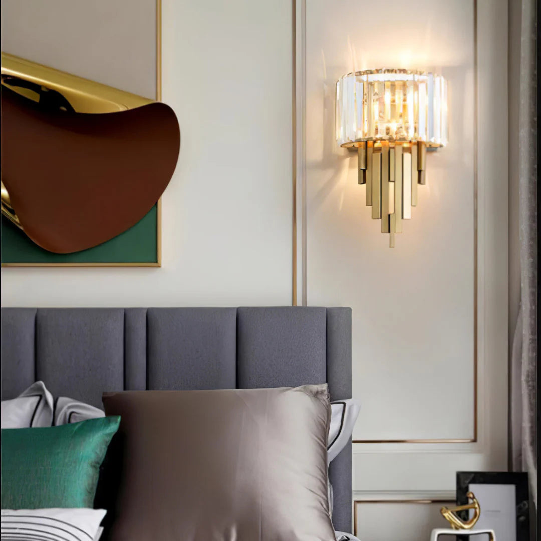 Kubica Crystal Modern Wall Lamp - Nuvé