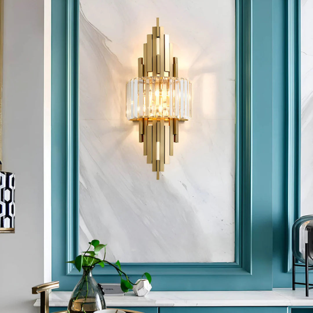 Kubica Crystal Modern Wall Lamp - Nuvé