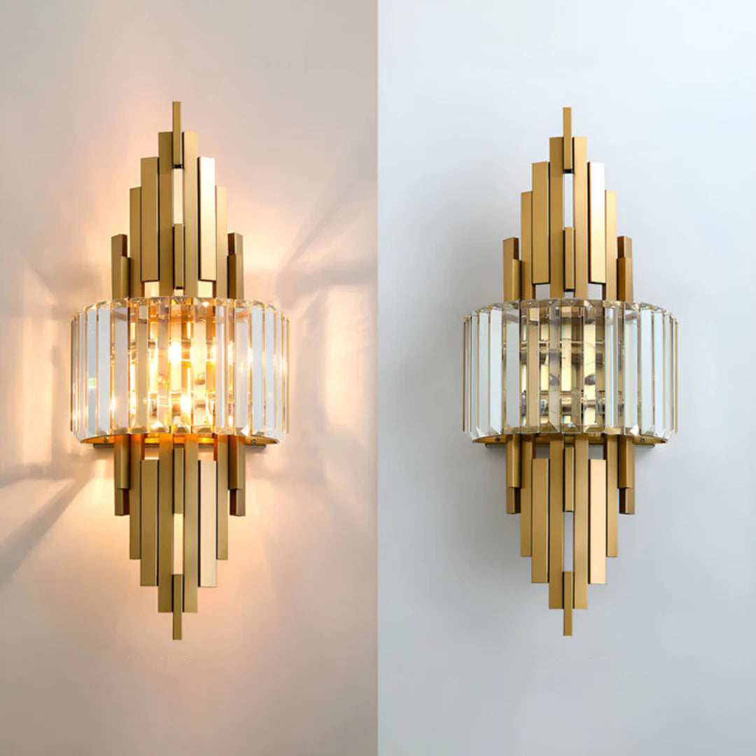 Kubica Crystal Modern Wall Lamp - Nuvé