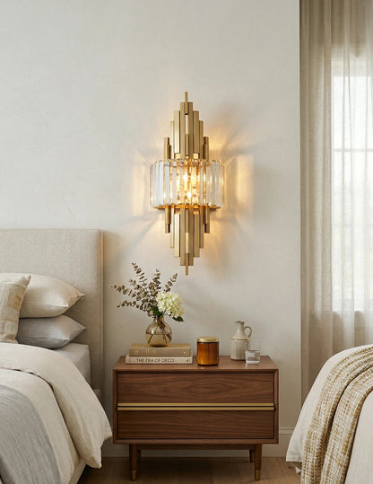 Kubica Crystal Modern Wall Lamp