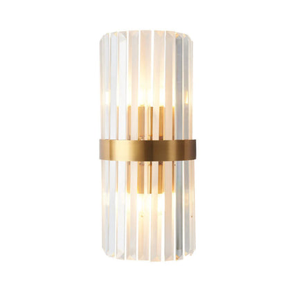Laylq Cylinder Crystal Wall Light - Nuvé