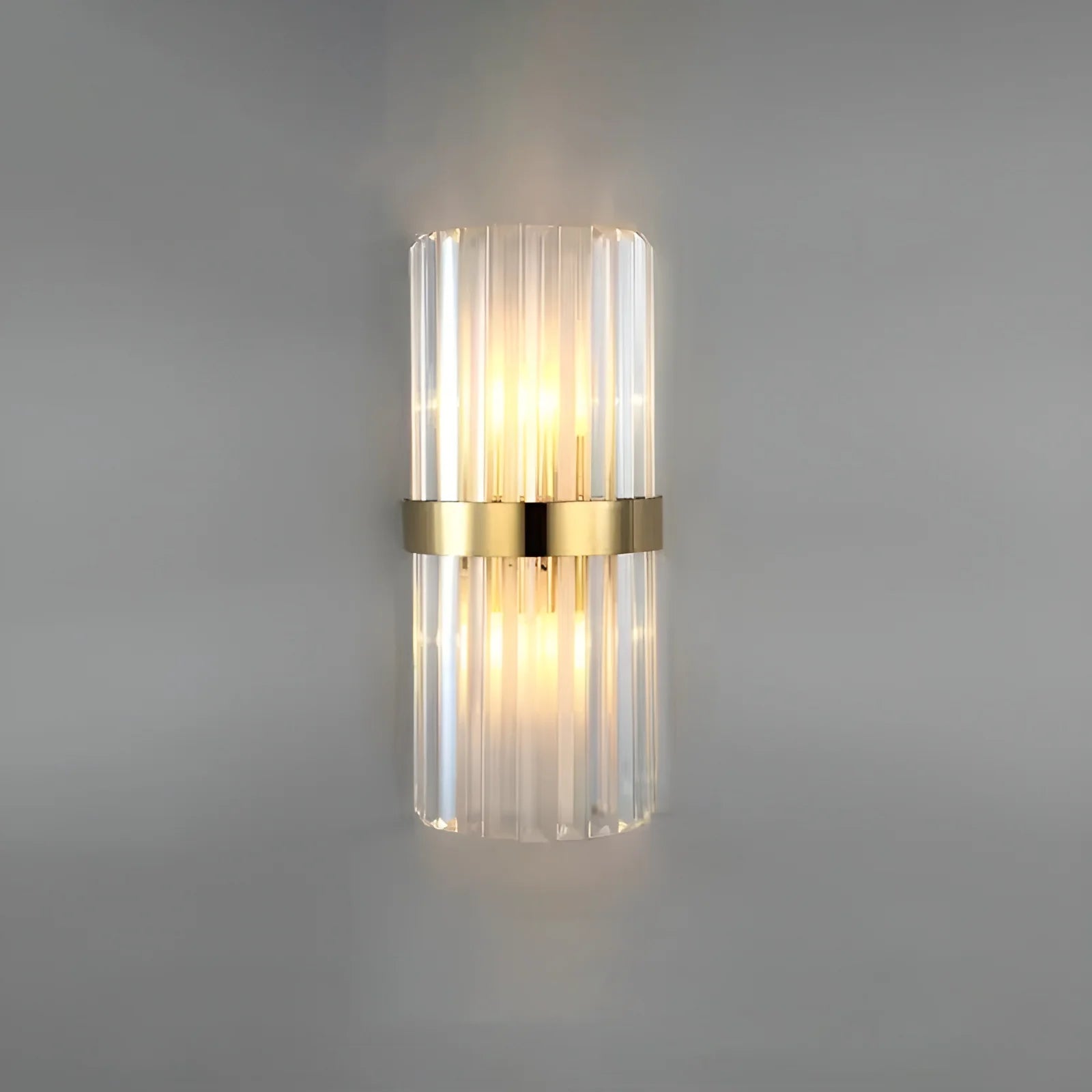 Laylq Cylinder Crystal Wall Light - Nuvé