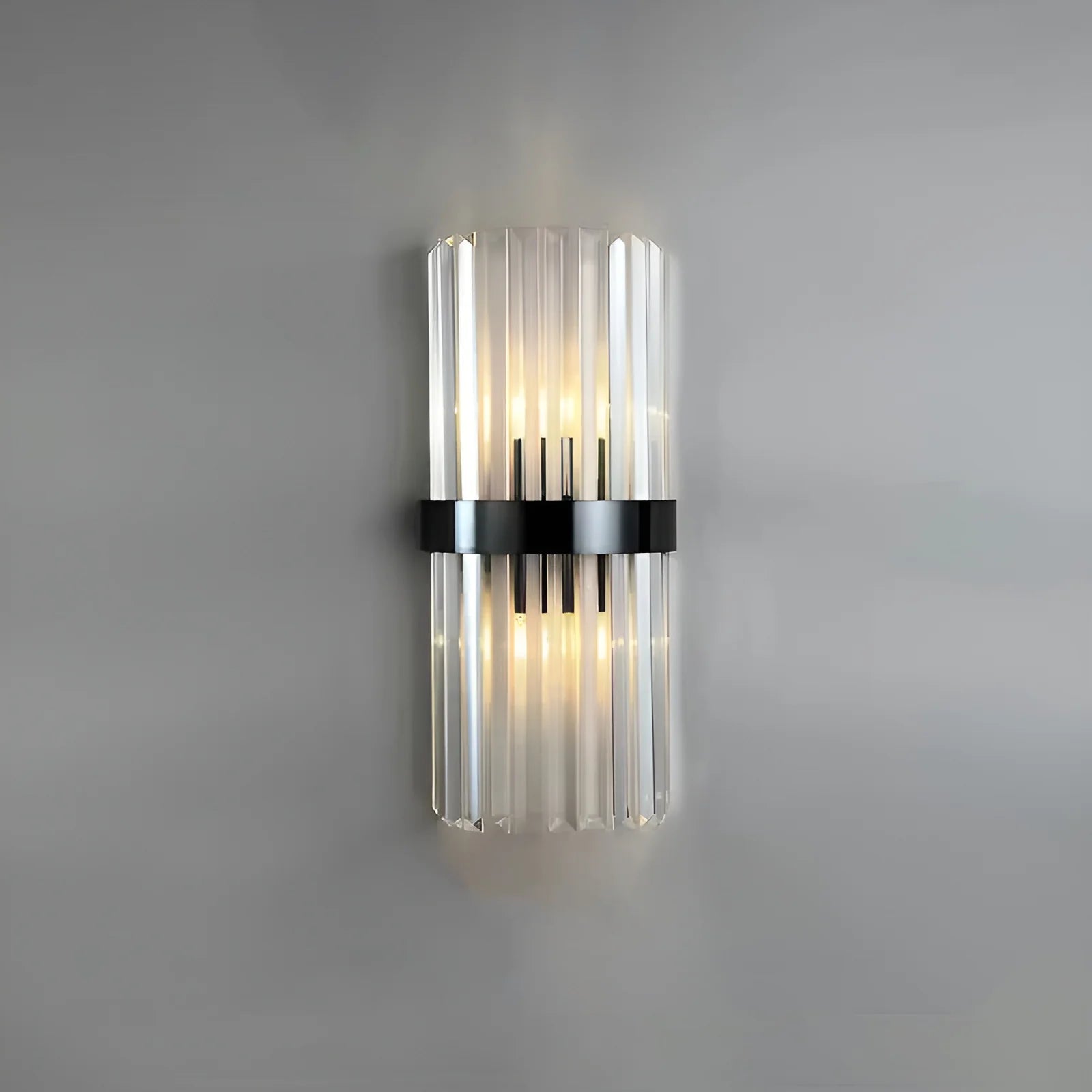 Laylq Cylinder Crystal Wall Light - Nuvé