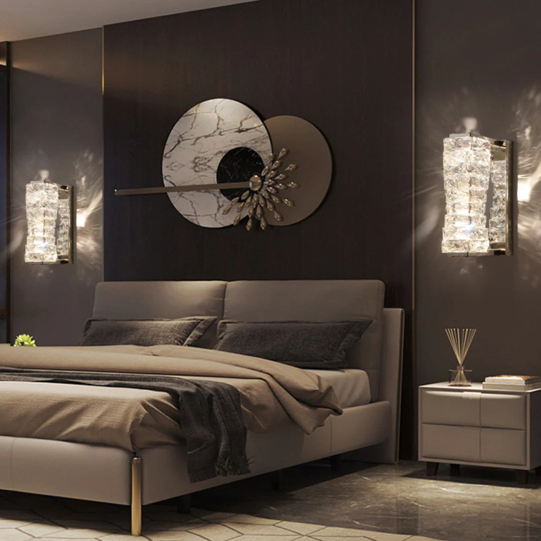 Crystal Laminated Wall Light - Nuvé