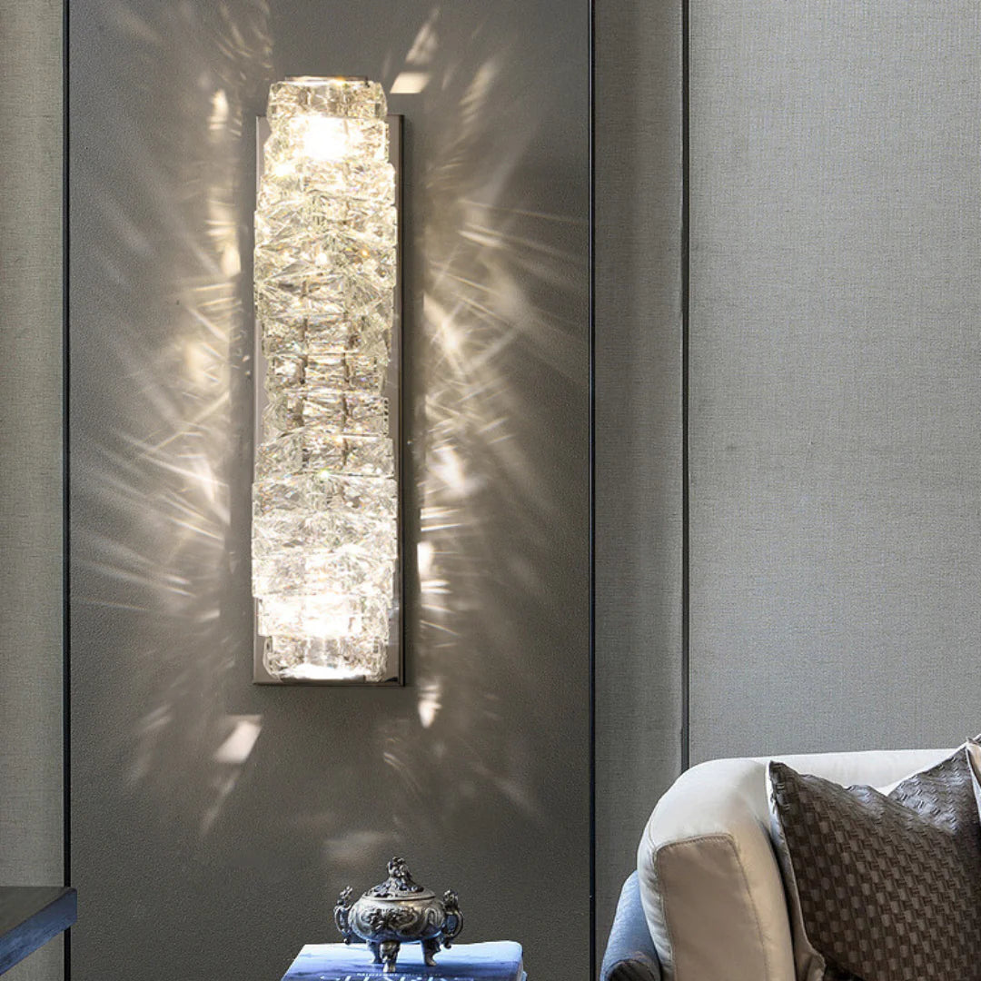 Crystal Laminated Wall Light - Nuvé