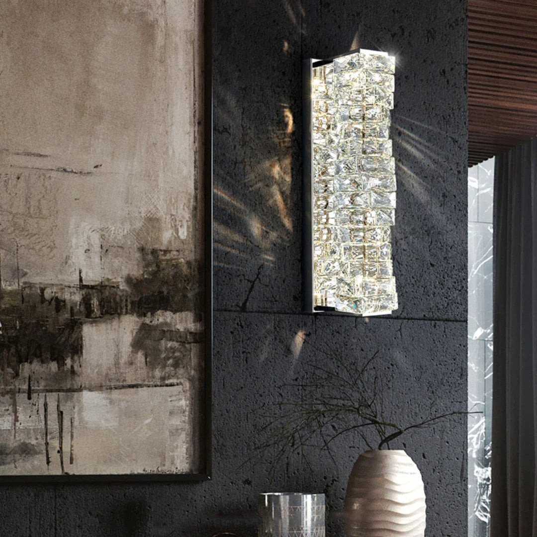 Crystal Laminated Wall Light - Nuvé