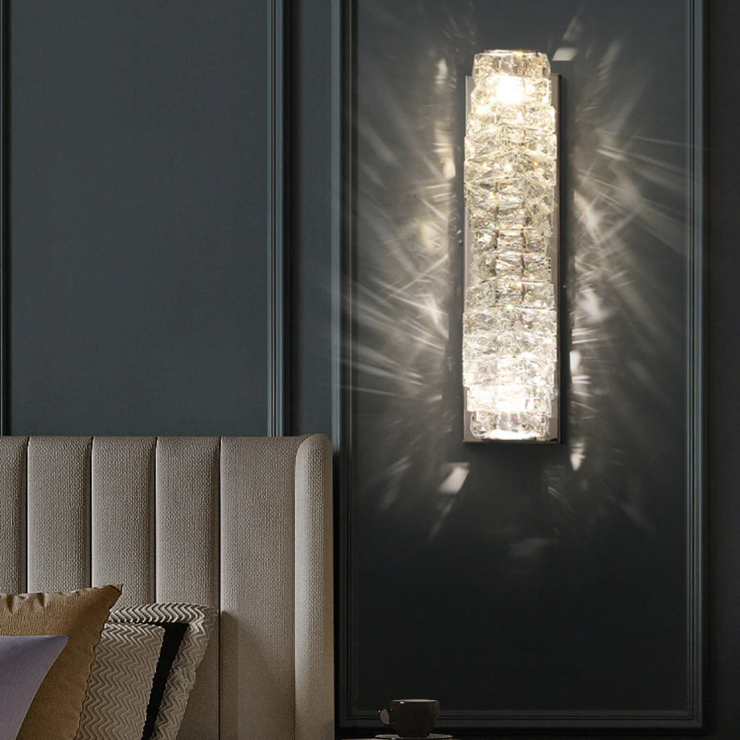 Crystal Laminated Wall Light - Nuvé