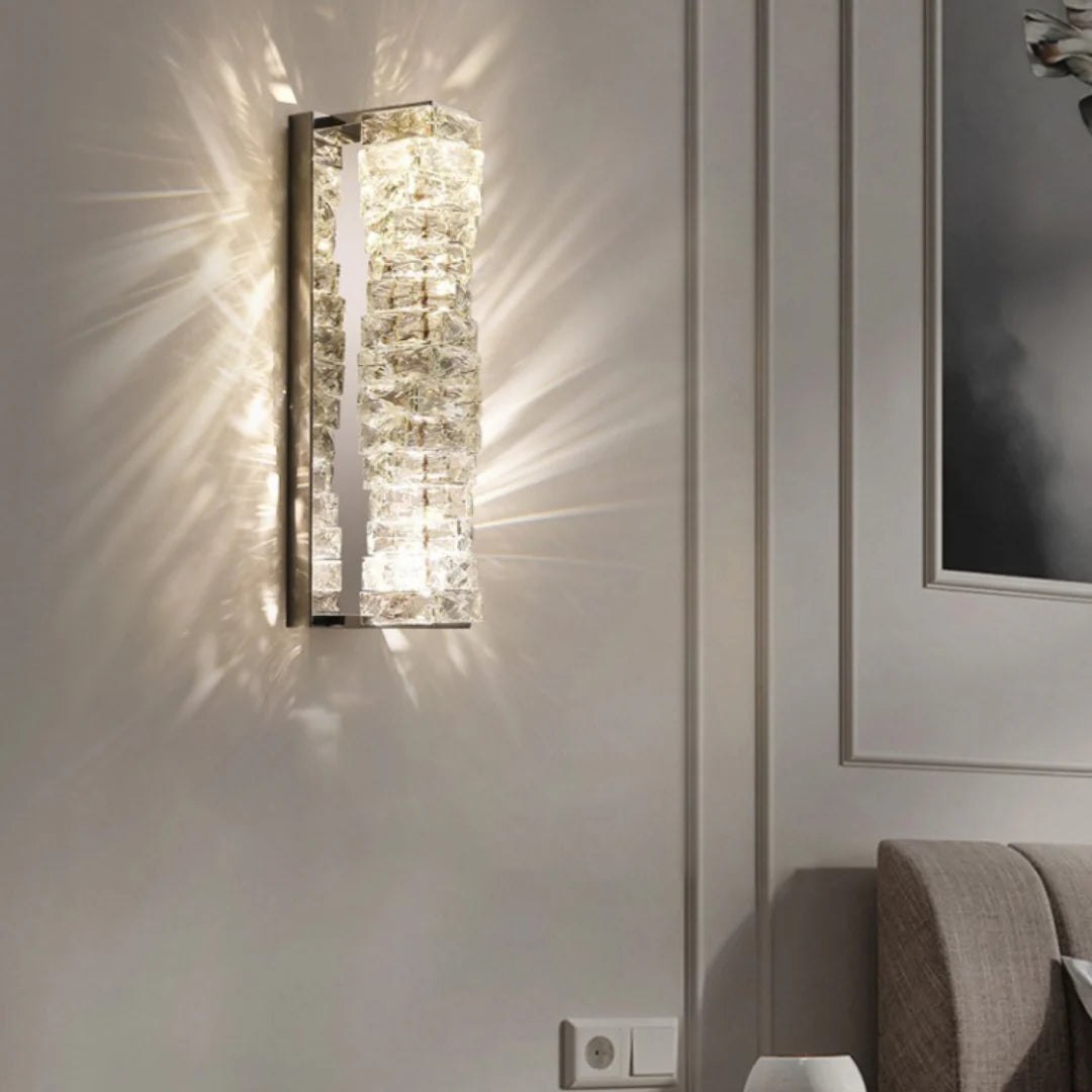 Crystal Laminated Wall Light - Nuvé