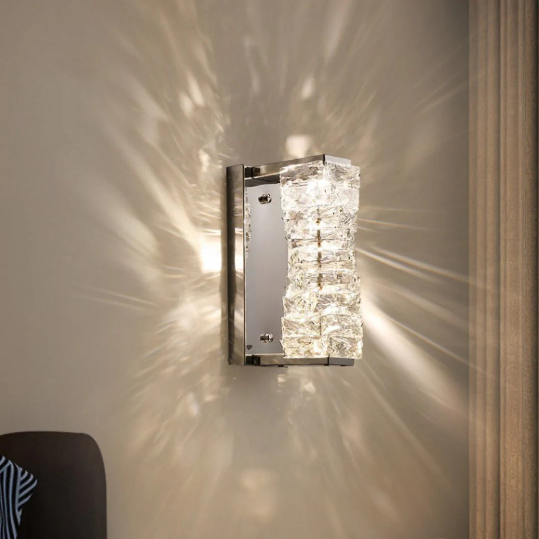 Crystal Laminated Wall Light - Nuvé