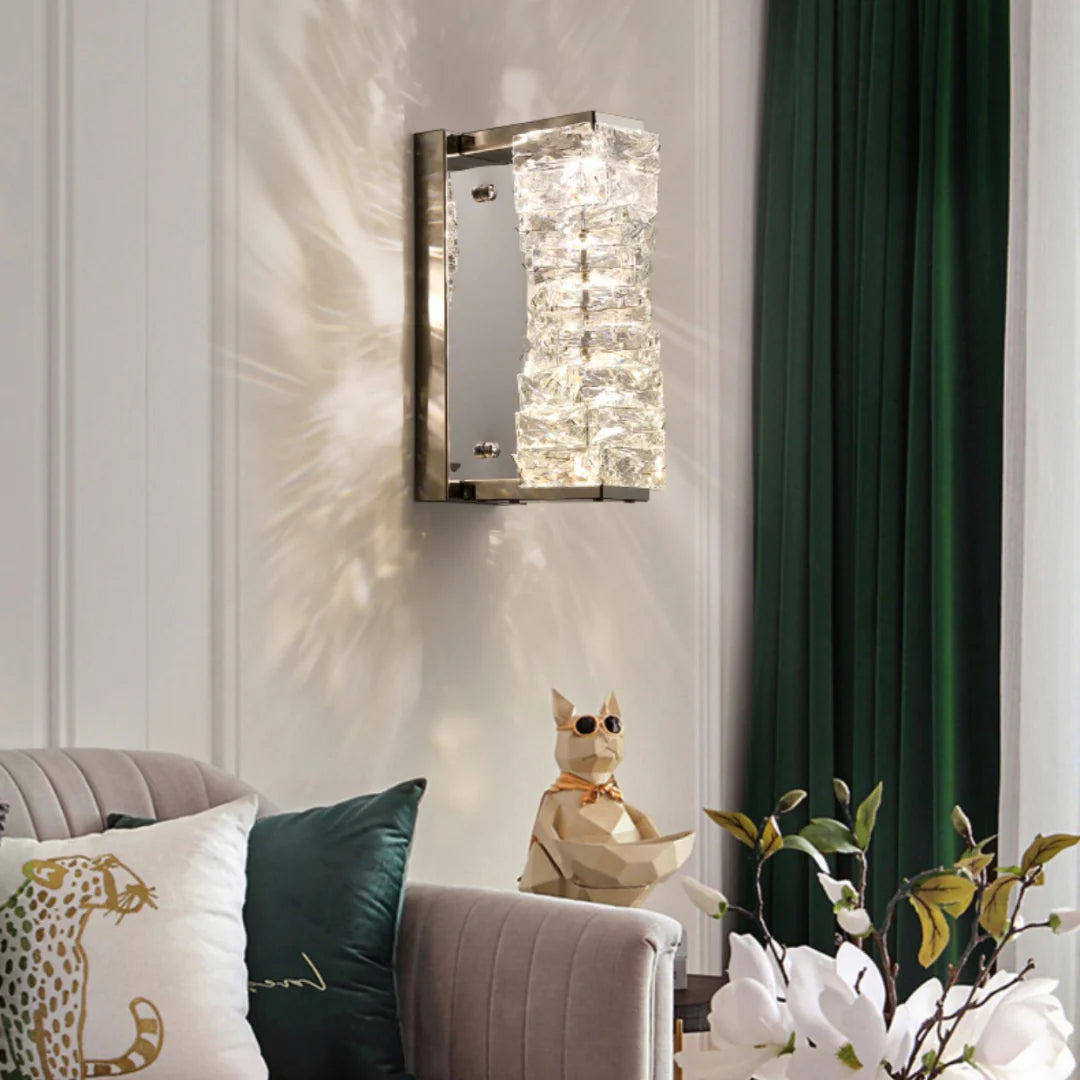 Crystal Laminated Wall Light - Nuvé