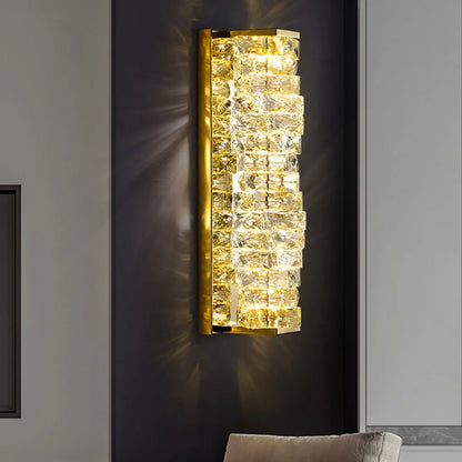 Crystal Laminated Wall Light - Nuvé
