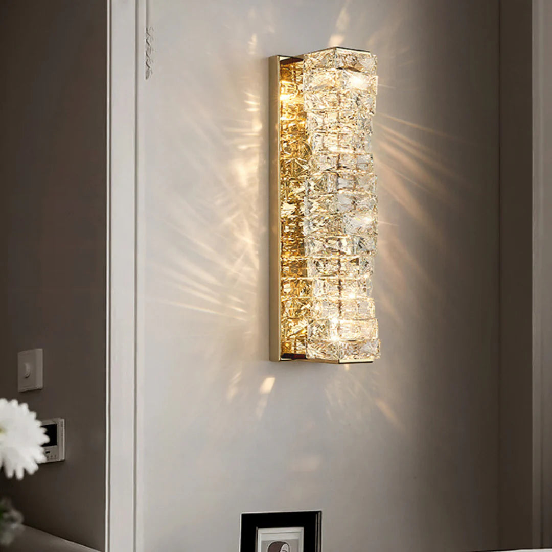 Crystal Laminated Wall Light - Nuvé