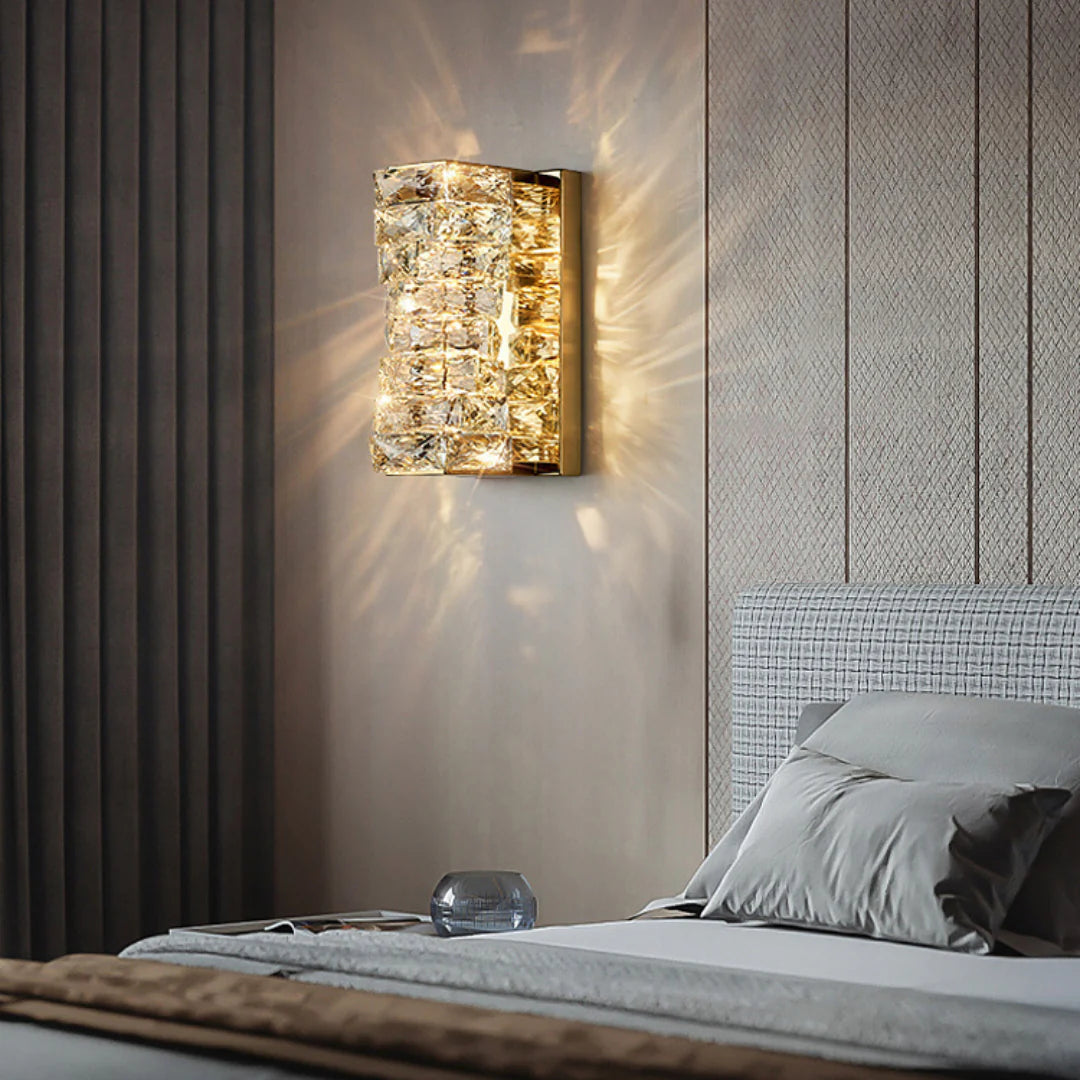 Crystal Laminated Wall Light - Nuvé