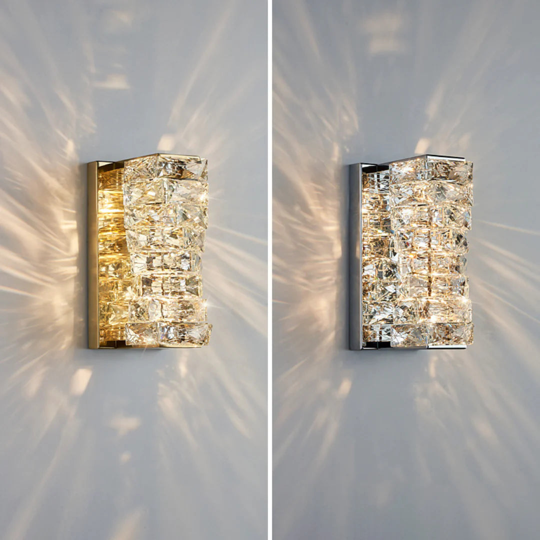Crystal Laminated Wall Light - Nuvé