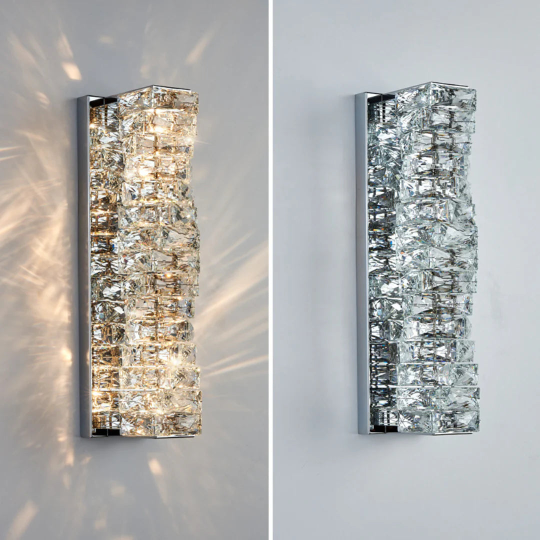 Crystal Laminated Wall Light - Nuvé
