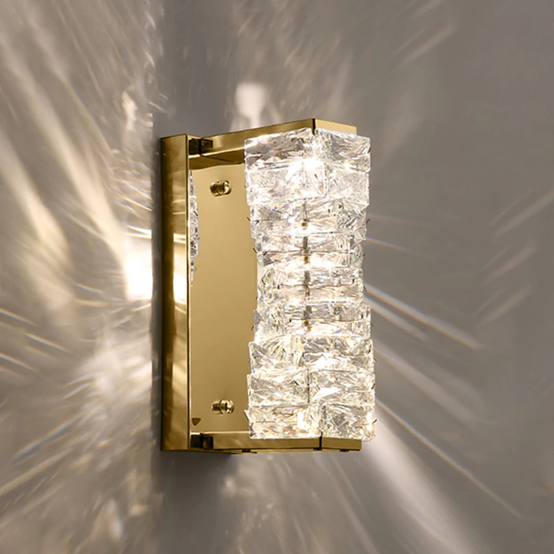 Crystal Laminated Wall Light - Nuvé