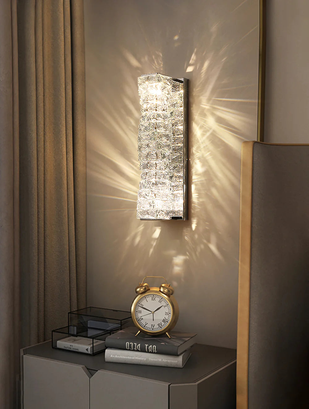 Crystal Laminated Wall Light - Nuvé