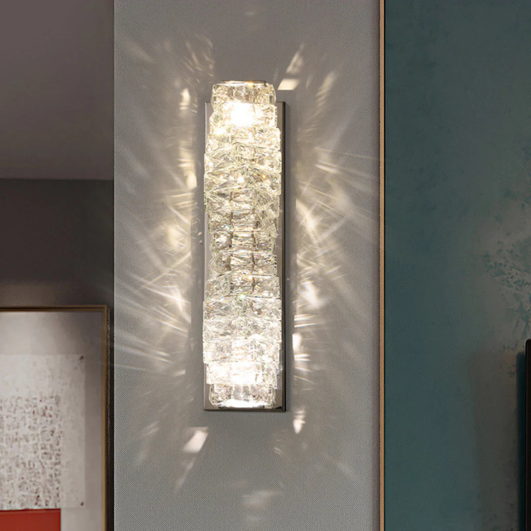Crystal Laminated Wall Light - Nuvé