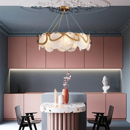 Modern Simple Glass Chandelier - Nuvé