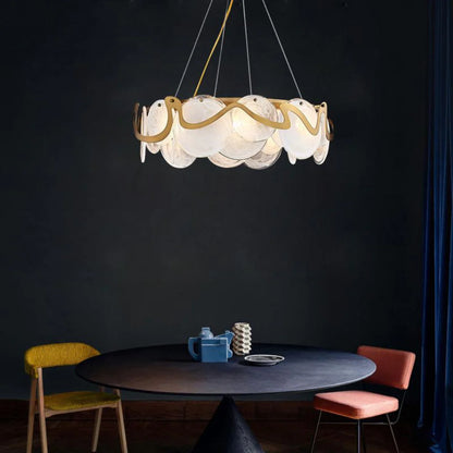 Modern Simple Glass Chandelier - Nuvé